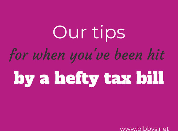Bibbys Blog Cover Pay Tax Bill
